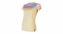 Maglietta da donna Sensor  Coolmax Impress Sand/Stripes