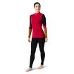 Maglietta da donna Smartwool  W Intraknit Merino 200 Colorblck 1/4 Zip pomegranate