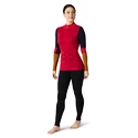 Maglietta da donna Smartwool  W Intraknit Merino 200 Colorblck 1/4 Zip pomegranate