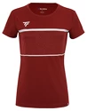 Maglietta da donna Tecnifibre  Club Tech Tee Cardinal