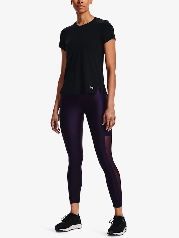 Maglietta da donna Under Armour  IsoChill Run Laser Tee-BLK S