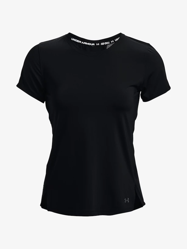 Maglietta da donna Under Armour  IsoChill Run Laser Tee-BLK S