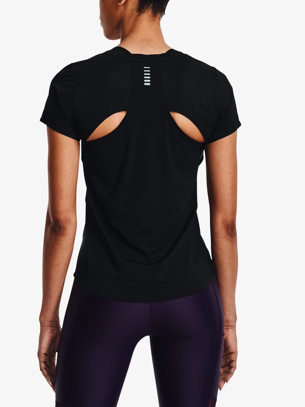 Maglietta da donna Under Armour  IsoChill Run Laser Tee-BLK S