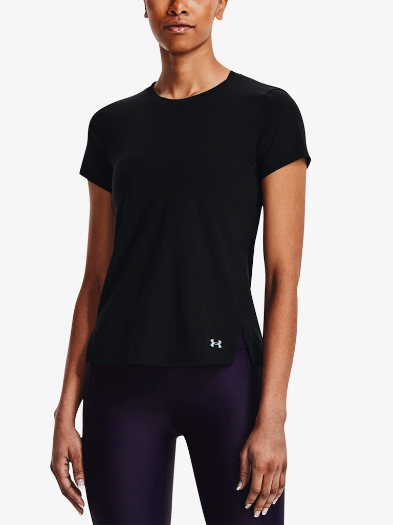Maglietta da donna Under Armour  IsoChill Run Laser Tee-BLK S