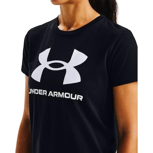 Maglietta da donna Under Armour  Live Sportstyle Graphic SSC black XS