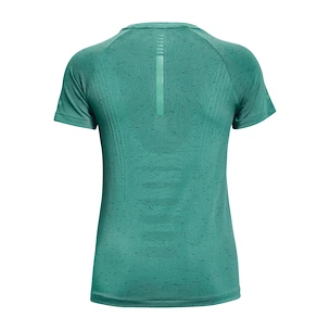 Maglietta da donna Under Armour  Seamless Run SS-GRN