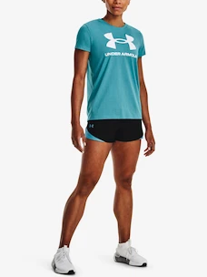 Maglietta da donna Under Armour  SPORTSTYLE LOGO SS-BLU S