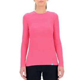 Maglietta da donna UYN Natural Training OW Shirt LS Pink Yarrow
