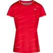 Maglietta da donna Victor  T-24101 D Red