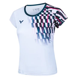 Maglietta da donna Victor T-51001TD White