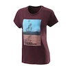 Maglietta da donna Wilson  Scenic Tech Tee Fig XS
