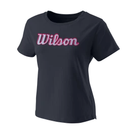 Maglietta da donna Wilson Script Eco Cotton Tee W India Ink