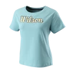 Maglietta da donna Wilson  Script Eco Cotton Tee W Reef