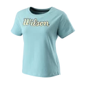 Maglietta da donna Wilson  Script Eco Cotton Tee W Reef