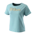 Maglietta da donna Wilson  Script Eco Cotton Tee W Reef M