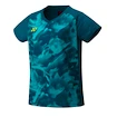 Maglietta da donna Yonex  Women's Crew Neck Shirt YW0033 Blue Green M