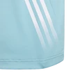 Maglietta da ragazza adidas Aeroready 3-Stripes Tee Mint Ton