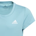 Maglietta da ragazza adidas Aeroready 3-Stripes Tee Mint Ton