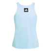 Maglietta da ragazza adidas  Girls Match Tank Aqua  140 cm