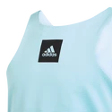 Maglietta da ragazza adidas  Girls Match Tank Aqua