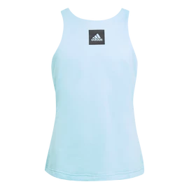 Maglietta da ragazza adidas Girls Match Tank Aqua