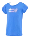 Maglietta da ragazza Babolat  Exercise Cotton Tee Girl French Blue