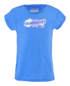 Maglietta da ragazza Babolat  Exercise Cotton Tee Girl French Blue