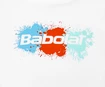 Maglietta da ragazza Babolat  Exercise Cotton Tee Girl White