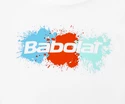 Maglietta da ragazza Babolat  Exercise Cotton Tee Girl White