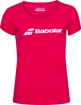Maglietta da ragazza Babolat  Exercise Tee Red