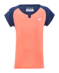 Maglietta da ragazza Babolat  Play Cap Sleeve Top Fluo Strike