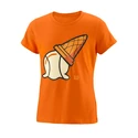 Maglietta da ragazza Wilson  Inverted Cone Tech Tee Sunrise Orange