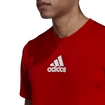 Maglietta da uomo adidas Aeroready 3-Stripes Back Tee Scarlet
