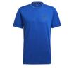 Maglietta da uomo adidas Aeroready Designed 2 Move FeelReady Sport Tee Royal Blue