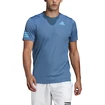 Maglietta da uomo adidas  Club 3-Stripe Blue