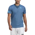 Maglietta da uomo adidas  Club 3-Stripe Blue