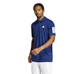 Maglietta da uomo adidas  Club 3 Stripes Polo Dark Blue