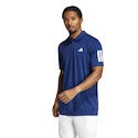 Maglietta da uomo adidas  Club 3 Stripes Polo Dark Blue