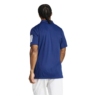 Maglietta da uomo adidas  Club 3 Stripes Polo Dark Blue