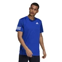 Maglietta da uomo adidas  Club 3STR Tee Blue