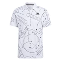 Maglietta da uomo adidas  Club Graphic Polo White