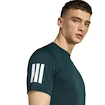 Maglietta da uomo adidas  Club Tennis Climacool 3-Stripes T-Shirt Aurora Ivy