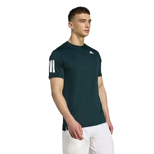 Maglietta da uomo adidas  Club Tennis Climacool 3-Stripes T-Shirt Aurora Ivy