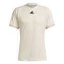 Maglietta da uomo adidas  Freelift T-Shirt Primeblue Wonder White  XL
