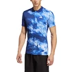 Maglietta da uomo adidas  Melbourne Tennis HEAT.RDY FreeLift Polo Shirt Blue