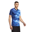 Maglietta da uomo adidas  Melbourne Tennis HEAT.RDY FreeLift Polo Shirt Blue