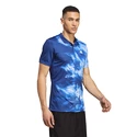 Maglietta da uomo adidas  Melbourne Tennis HEAT.RDY FreeLift Polo Shirt Blue