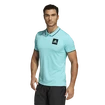 Maglietta da uomo adidas  Paris Freelift Polo Aqua