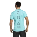 Maglietta da uomo adidas  Paris Freelift Polo Aqua