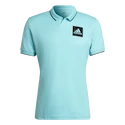 Maglietta da uomo adidas  Paris Freelift Polo Aqua  XXL